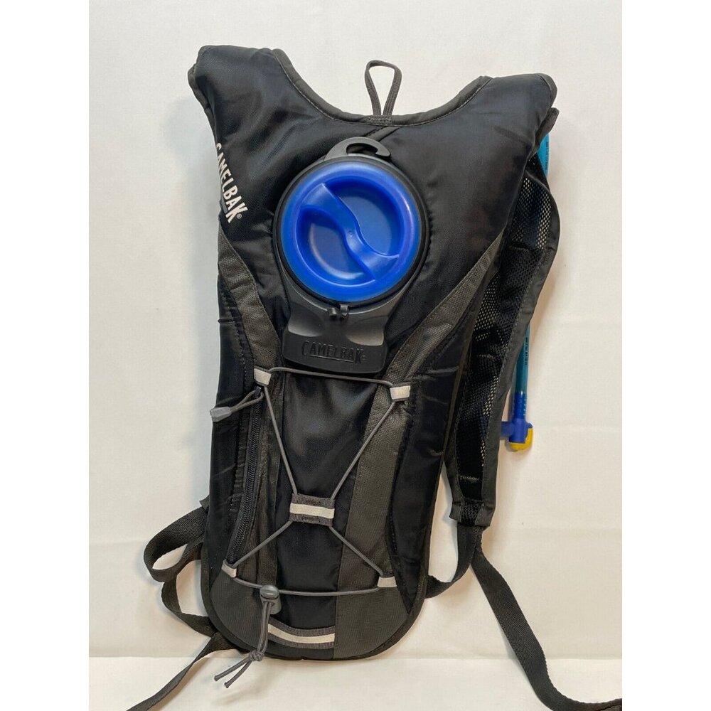 CamelBak H20 water hydration pack backpack bag hiking camping black 19" tall